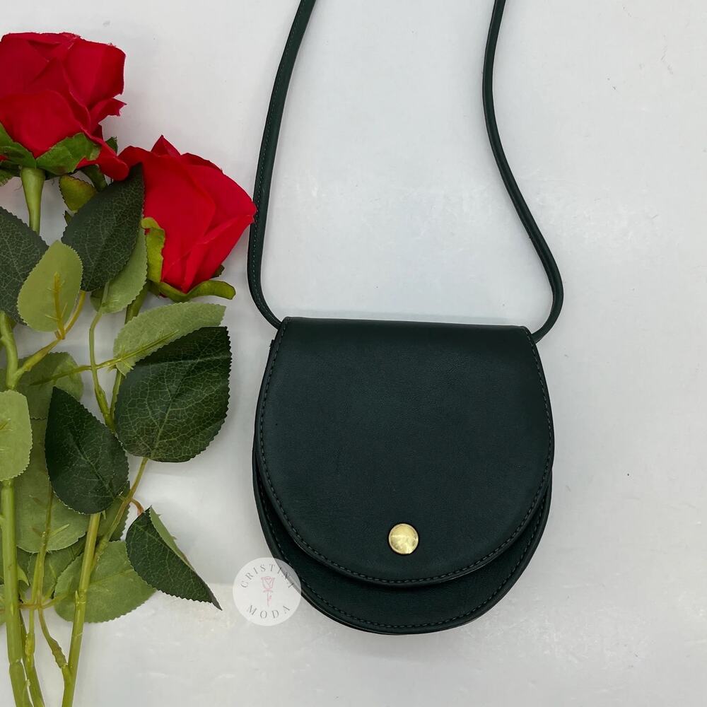 Vintage Coach Horseshoe Belt Bag 4857 Bottle Green